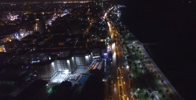 Mersin Gece Manzarası Video