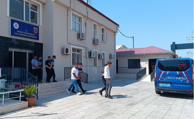 Mersin’de Jandarma’dan Göçmen Kaçakçılarına Operasyon