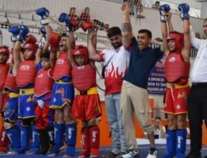 Mersinli Sporcular Kungfu Balkan Şampiyonası’na Damga Vurdu