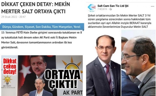 AKP Eski Mersin İl Başkanı İsrail Katliam Yaparken Cam Satmaya Devam Ediyor